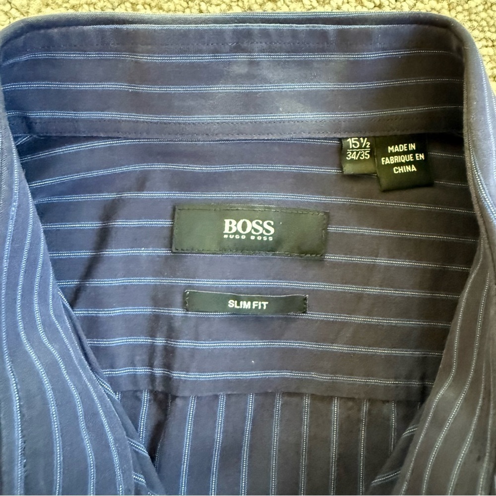 Boss Men’s Dress Shirt - Picture 4 of 6